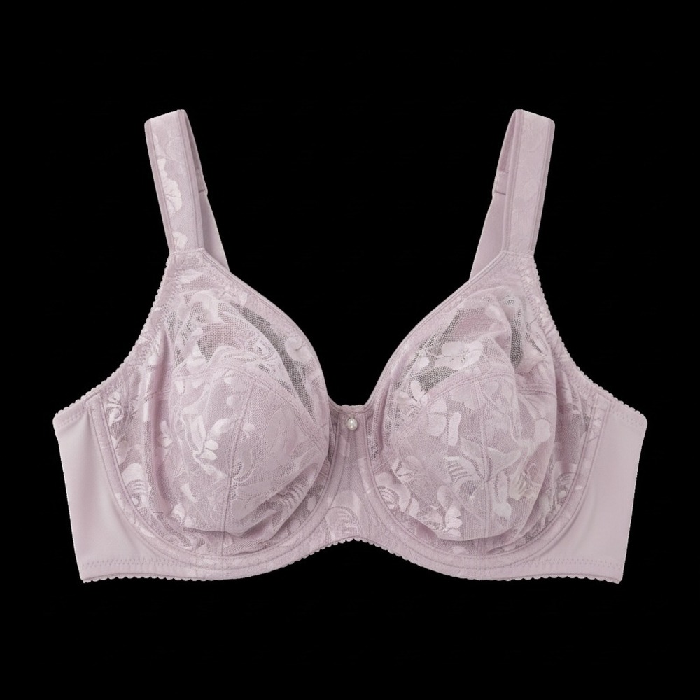 Wacoal Awareness Underwire Bra 85567 Lavender Rose Lace 34DD